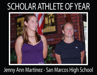 Scholar-Athlete of the Year: Jenny Ann Martinez
