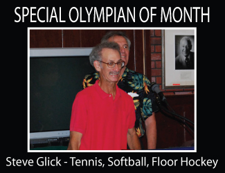 Special Olympian of the Month: Steve Glick