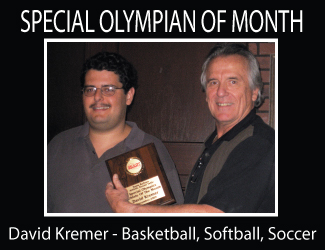 Special Olympian of the Month