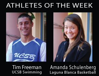 ATHLETES OF THE WEEK: Tim Freeman and Amanda Schulenberg