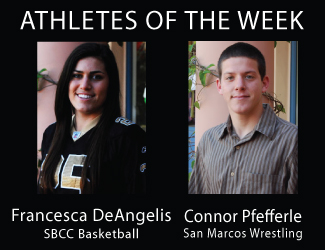 ATHLETES OF THE WEEK: Francesca DeAngelis and Connor Pfefferle