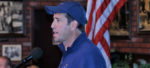 UCSB soccer coach Tim Vom Steeg addresses the luncheon crowd.