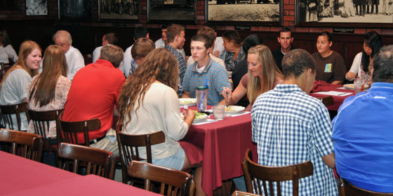 Coaches get emotional in season’s final luncheon