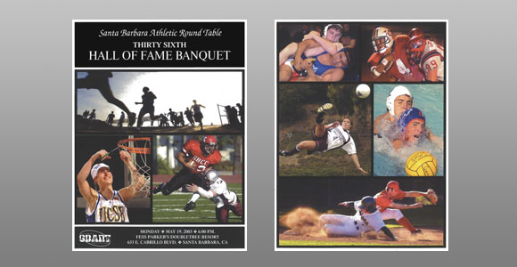 Santa Barbara Athletic Round Table 2003 Hall of Fame Banquet Cover Santa Barbara Athletic Round Table 2003 Hall of Fame Banquet Cover