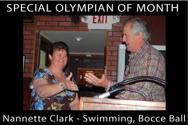Special Olympian of the Month